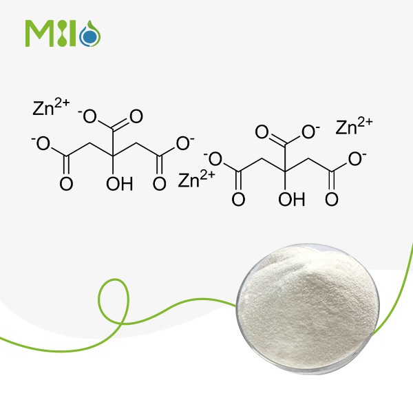 Polvo de citrato de zinc